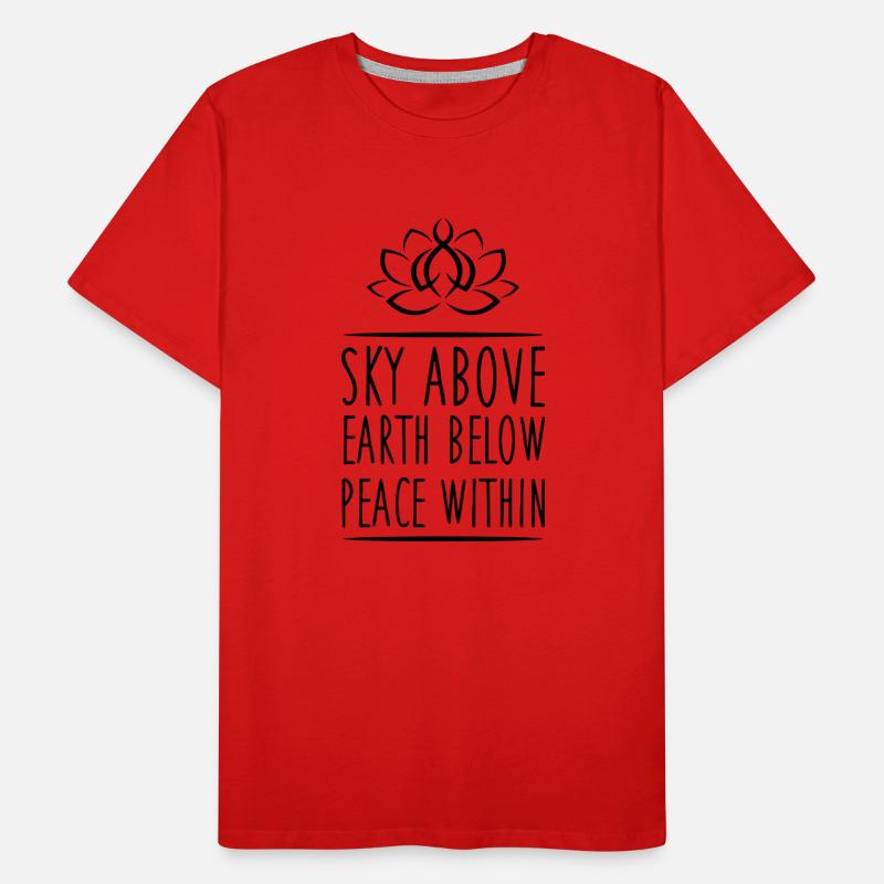 Cooler Yoga Spruch Geschenk Yogi Männer Premium Bio T-Shirt