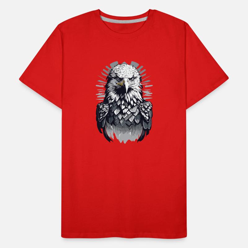 Bald Eagle Men's Premium Organic T-Shirt
