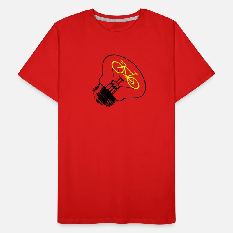 BULB / BIKE Männer Premium Bio T-Shirt