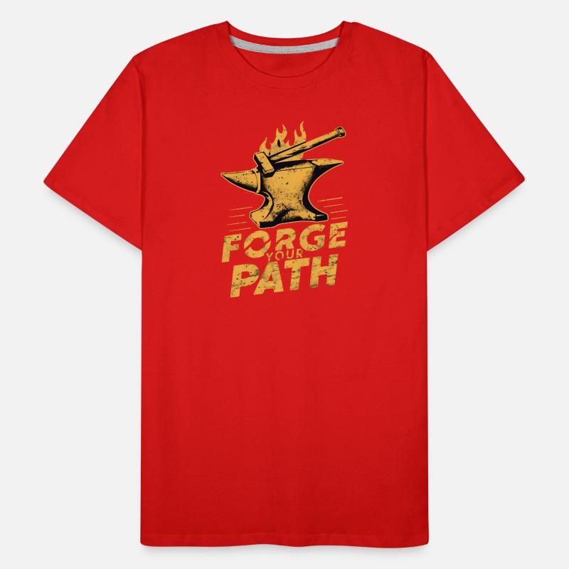 Forge Your Path Men's Premium Organic T-Shirt