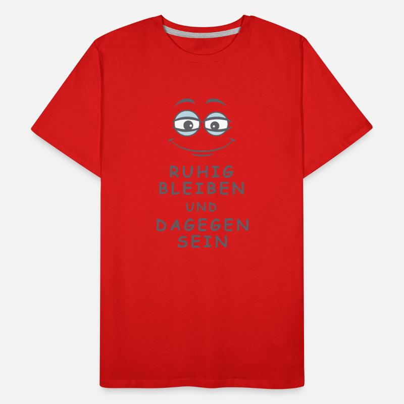 Dagegen sein Männer Premium Bio T-Shirt