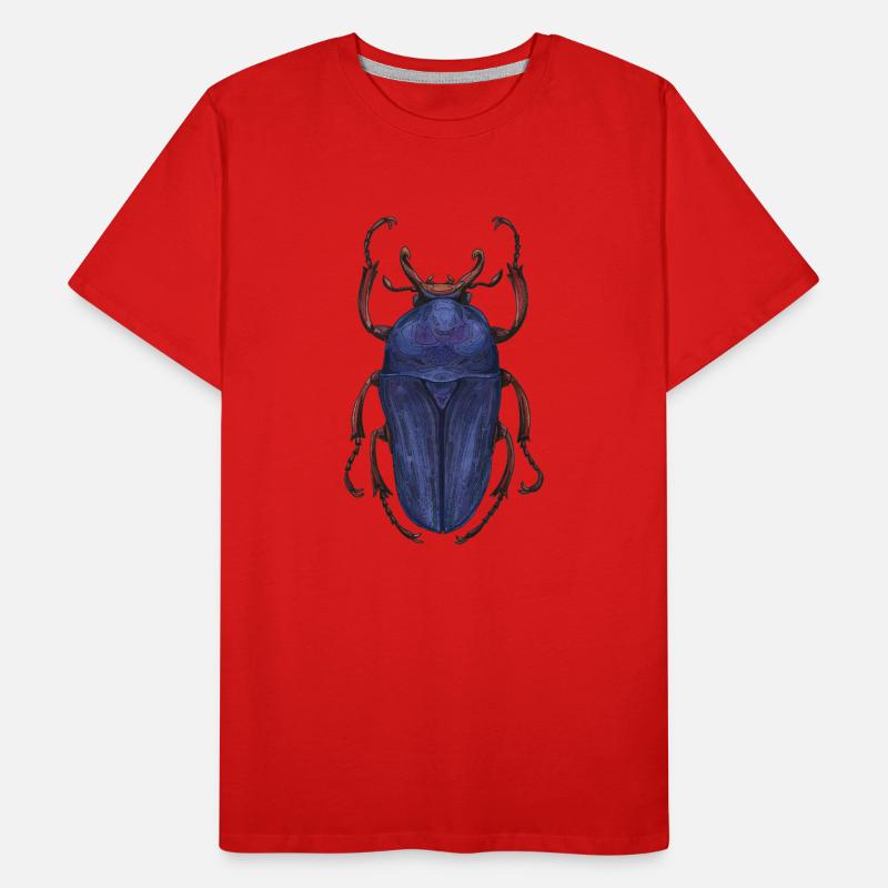 Big Beetle Stag - cerf géant T-shirt bio Premium Homme