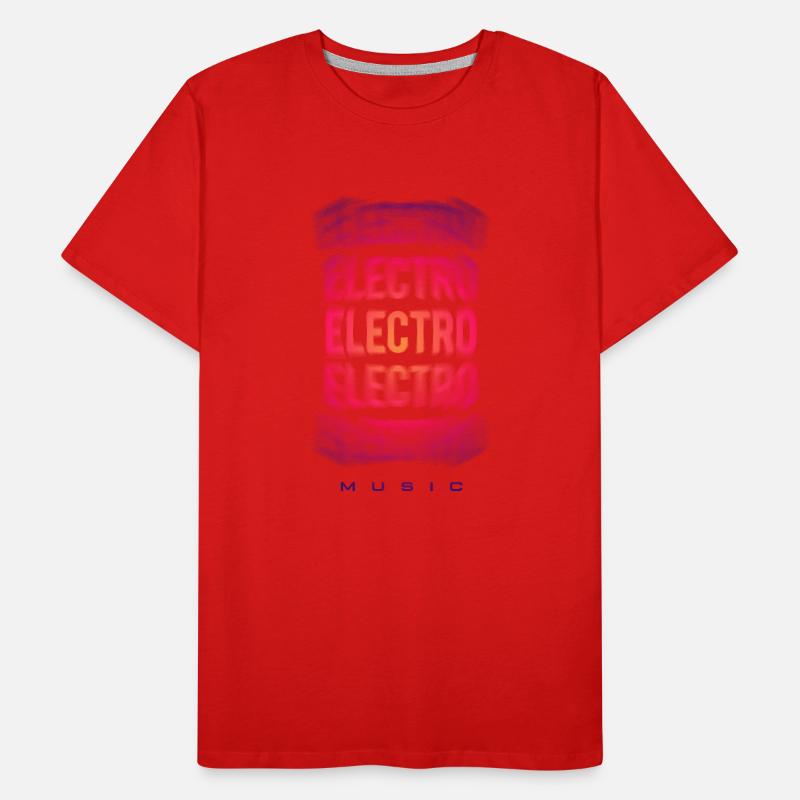 Electro Techno Rave T-shirt bio Premium Homme