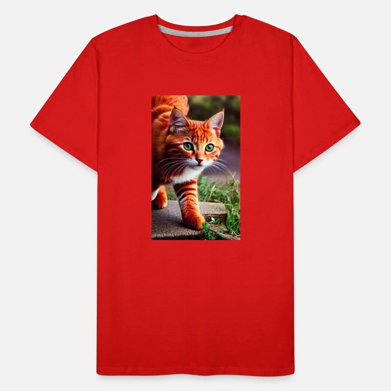 Kitty Men's Premium Organic T-Shirt
