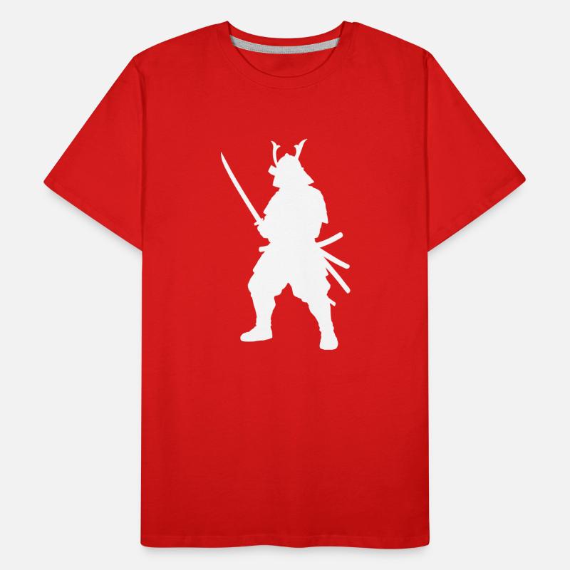 samurai Männer Premium Bio T-Shirt