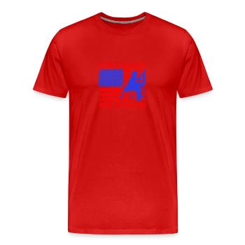 Cool Artist Usa Living Hilarious I´m Creating Gift - Männer Premium Bio T-Shirt - Rot - Vorne - Damien (186cm)