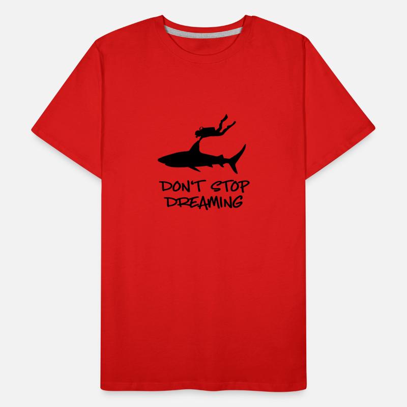 diving Men's Premium Organic T-Shirt