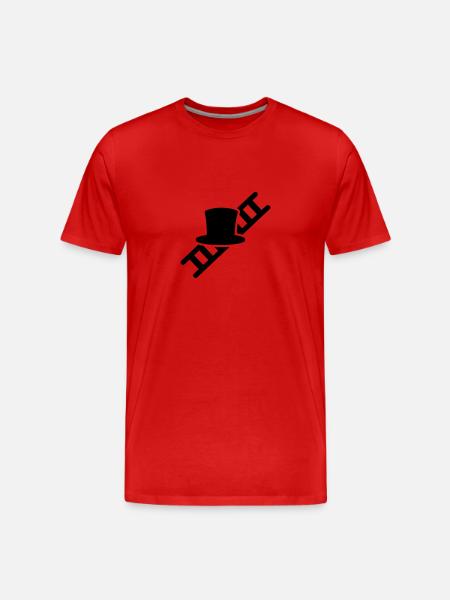 Schornsteinfeger - Männer Premium Bio T-Shirt - Rot
