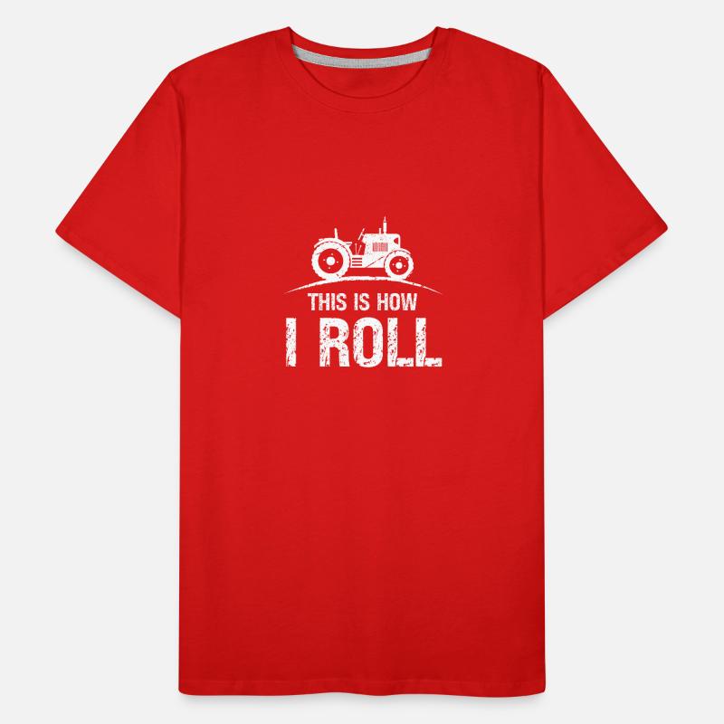 So bin ich drauf Männer Premium Bio T-Shirt