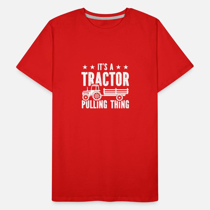 It's a tractor pulling thing - Men's Premium Organic T-Shirt