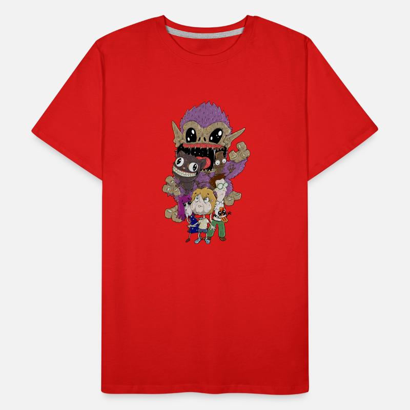 Benjamin Bacon Comic Men's Premium Organic T-Shirt