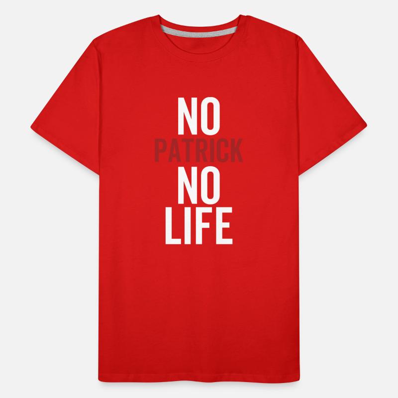 Pas de Patrick Pas de vie T-shirt bio Premium Homme