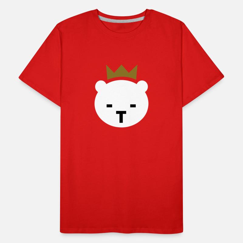 Ours de Berlin T-shirt bio Premium Homme