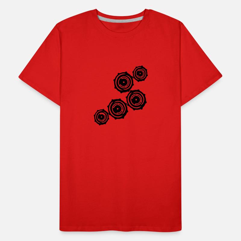 compounds microchip data electronic cool design mo Men's Premium Organic T-Shirt