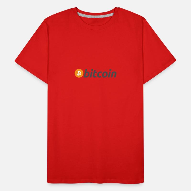 Bitcoin Men's Premium Organic T-Shirt