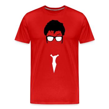 Doctor Who - Men's Premium Organic T-Shirt - red - Front - Damien (186cm)