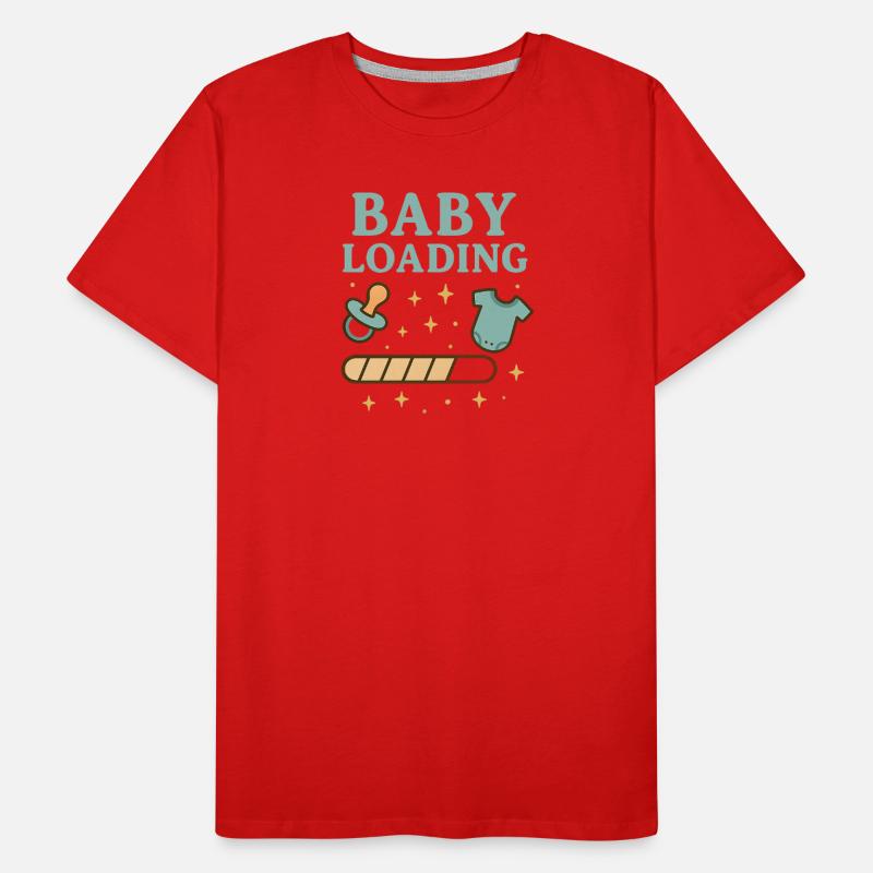 Baby loading Men's Premium Organic T-Shirt