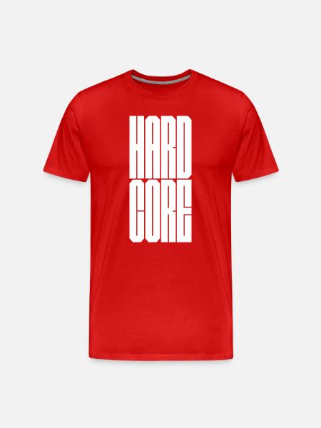 Hardcore punk - Men's Premium Organic T-Shirt - red