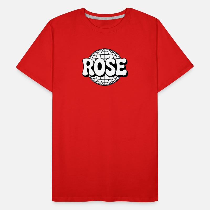 Rose Disco Sphère T-shirt bio Premium Homme
