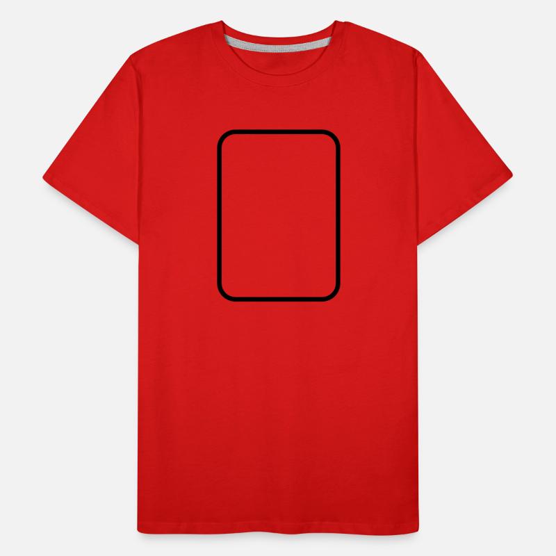 Mathematics - rectangle icon Men's Premium Organic T-Shirt