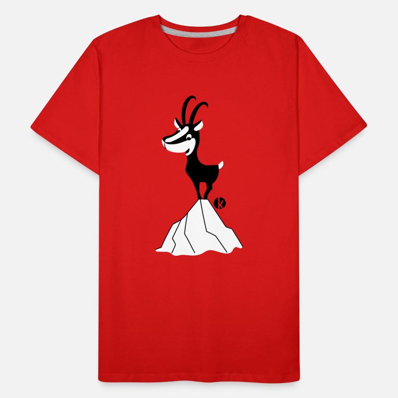 Gemse Männer Premium Bio T-Shirt
