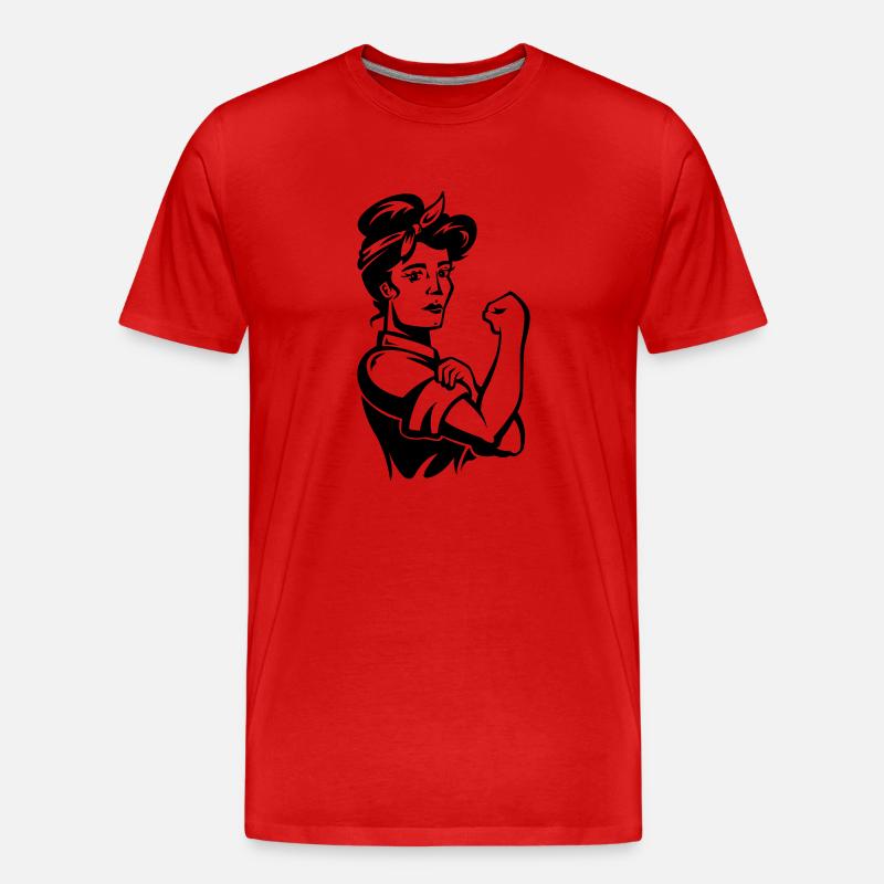 we can do it - Männer Premium Bio T-Shirt - Rot