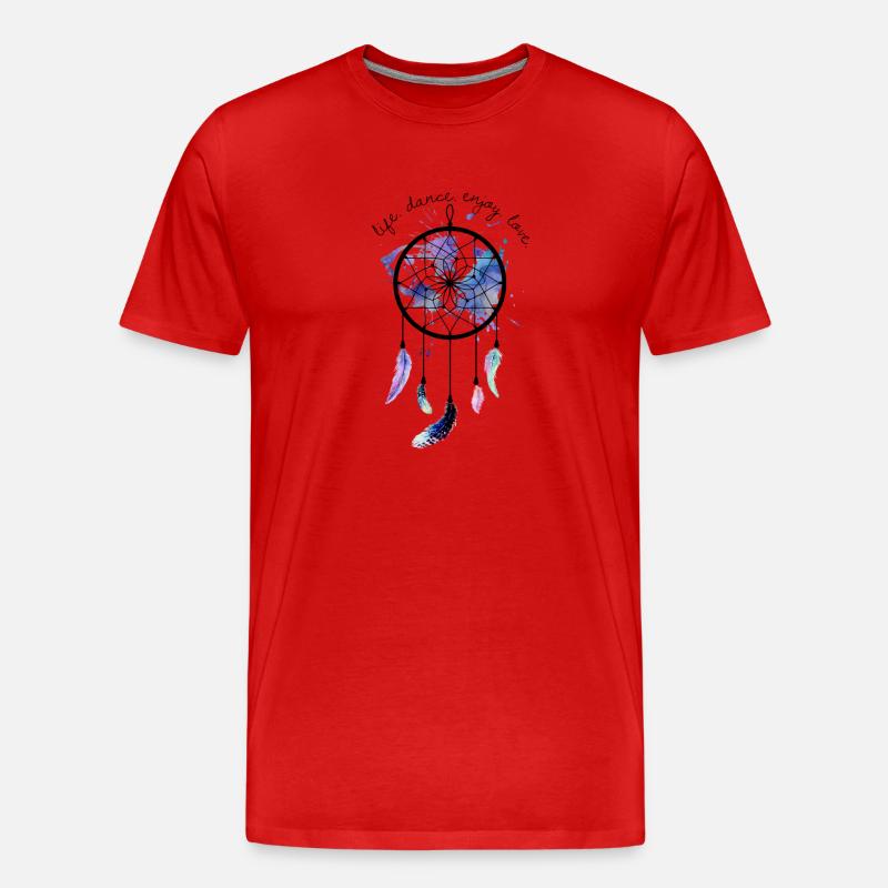 festivals2017 - Männer Premium Bio T-Shirt - Rot