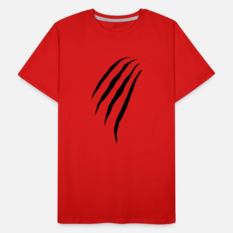 claws Men's Premium Organic T-Shirt