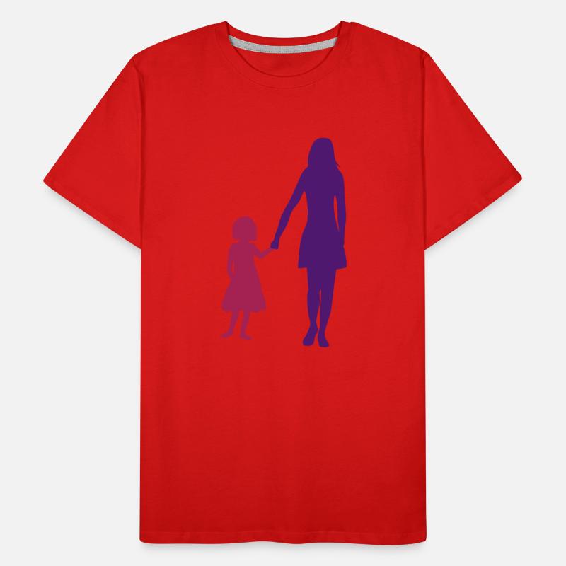 mutter muttertag mama und tochter muttertag kind m Männer Premium Bio T-Shirt