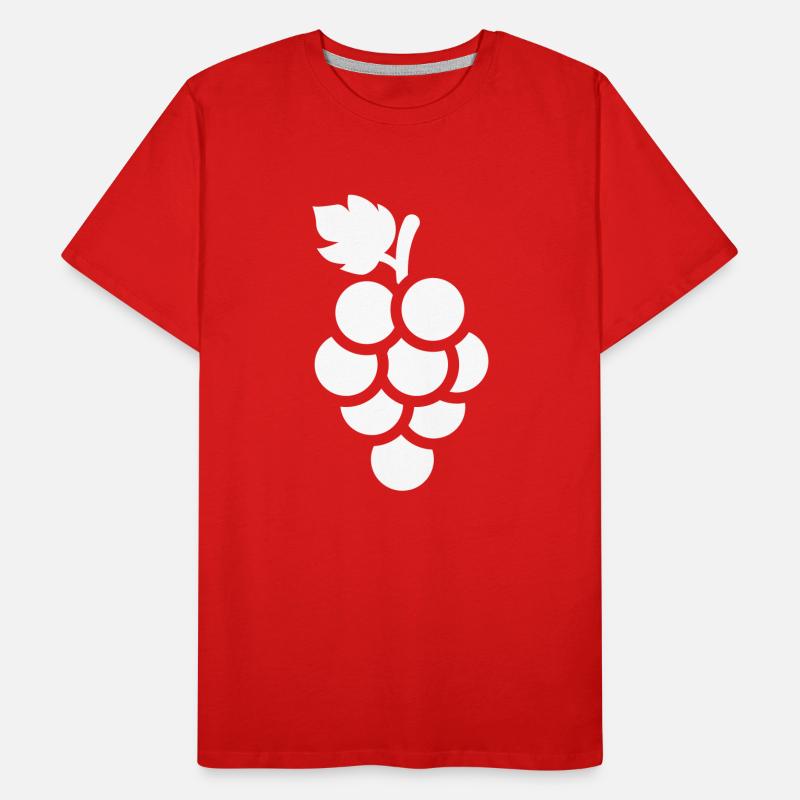 grapes Men's Premium Organic T-Shirt