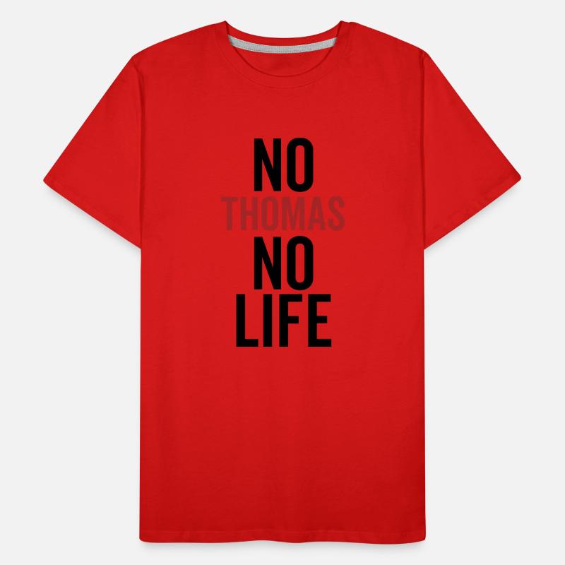 Pas de Thomas Pas de vie T-shirt bio Premium Homme