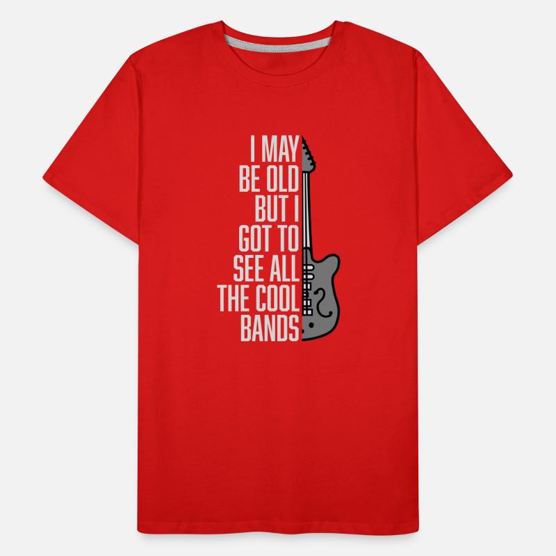I may be old Männer Premium Bio T-Shirt