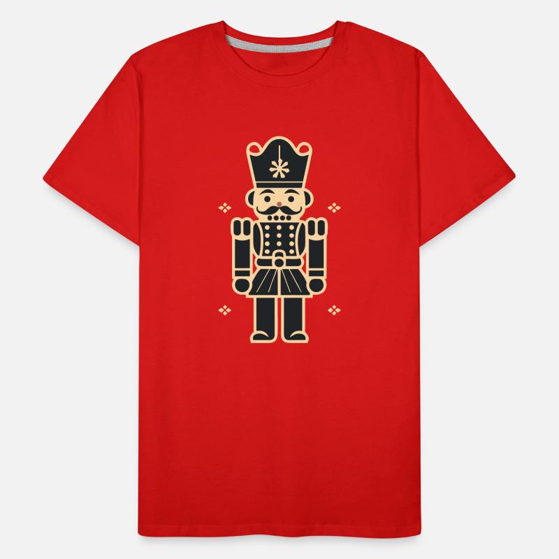 Xmas Nutcracker Men's Premium Organic T-Shirt