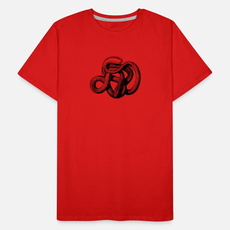 serpent T-shirt bio Premium Homme