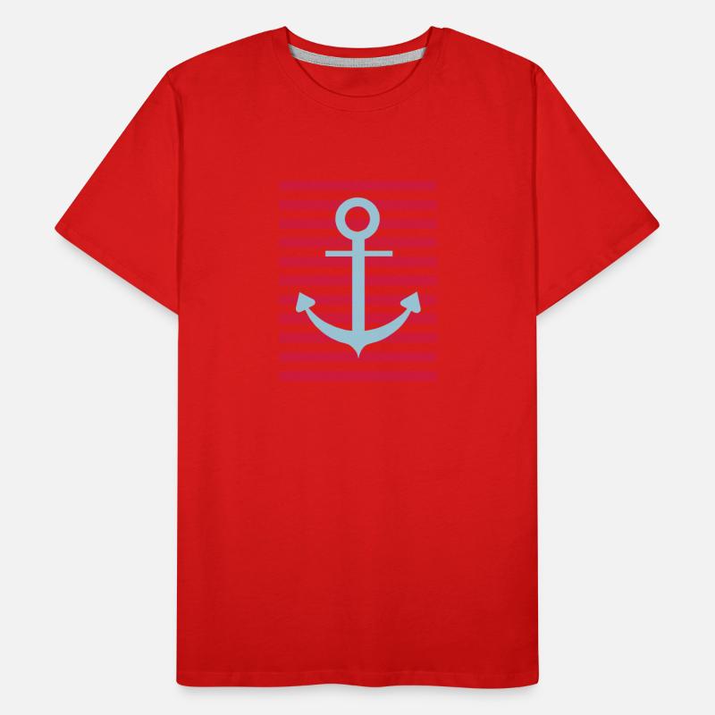 Ohé! marin d'ancrage maritime maritime 2c T-shirt bio Premium Homme