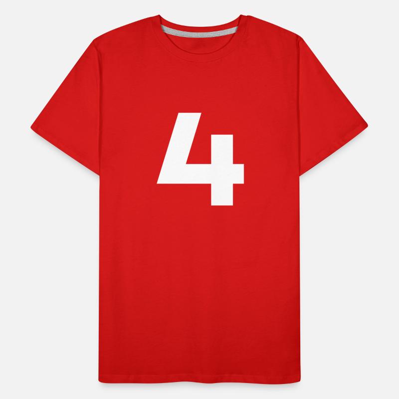 Four 4 Men's Premium Organic T-Shirt
