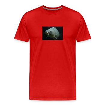 Screenshot 20230626 195620 - Men's Premium Organic T-Shirt - red - Front - Damien (186cm)