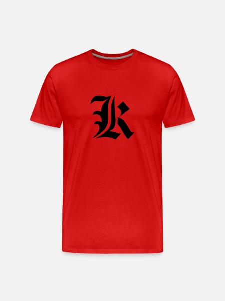 K - T-shirt bio Premium Homme - rouge