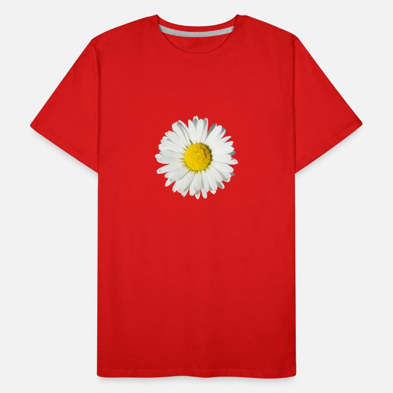 Gänseblümchen Männer Premium Bio T-Shirt