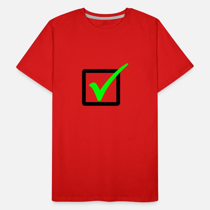 Unchecked / Hooked / Correct 2c Men's Premium Organic T-Shirt