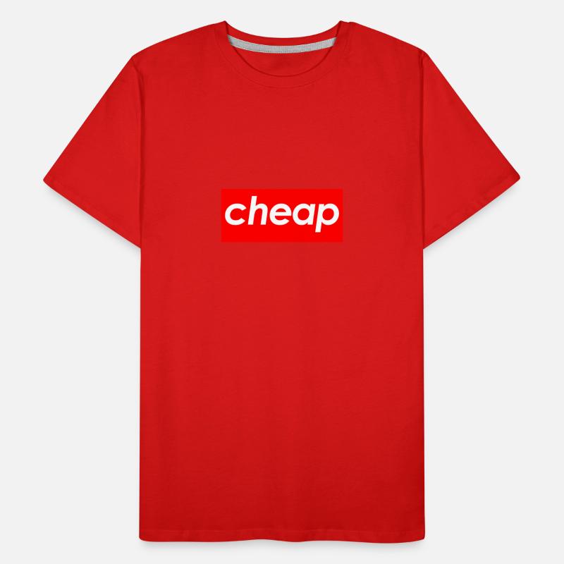 Cheap Men's Premium Organic T-Shirt