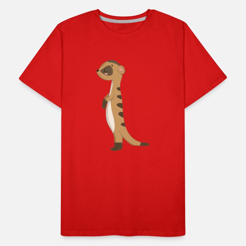 Meerkat Sibossr Men's Premium Organic T-Shirt