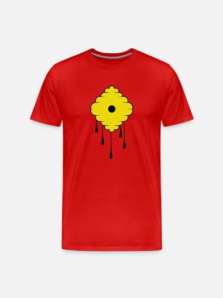 Sweet Honey - Men's Premium Organic T-Shirt - red