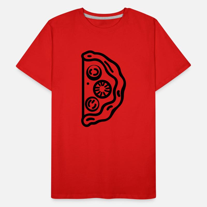 Pizza slice Men's Premium Organic T-Shirt