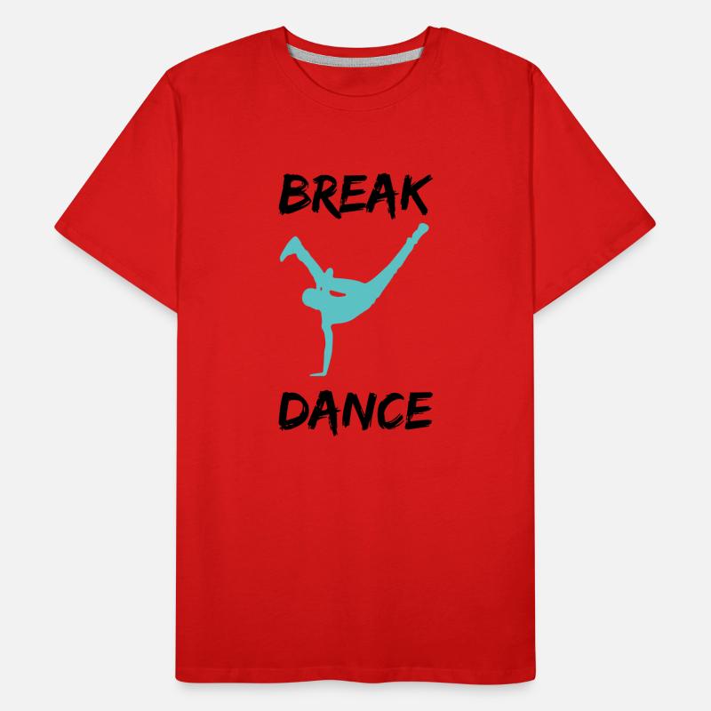 Breakdancer bboy T-shirt bio Premium Homme