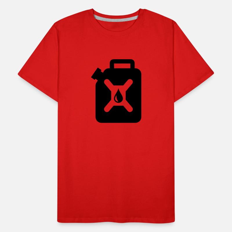 Bidons d'essence T-shirt bio Premium Homme