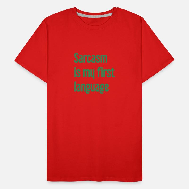 Sarcasme Pro T-shirt bio Premium Homme