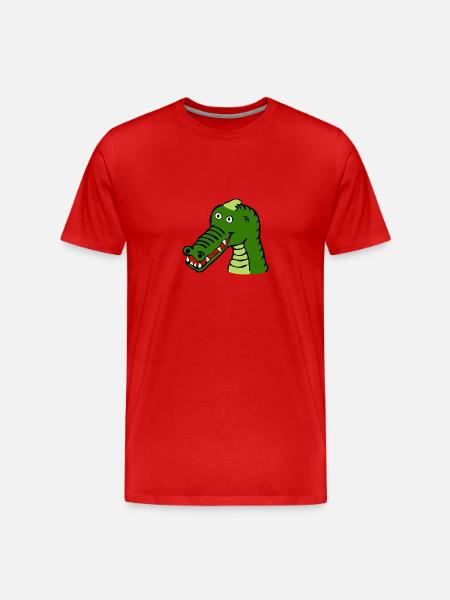 Croco 49 - T-shirt bio Premium Homme - rouge