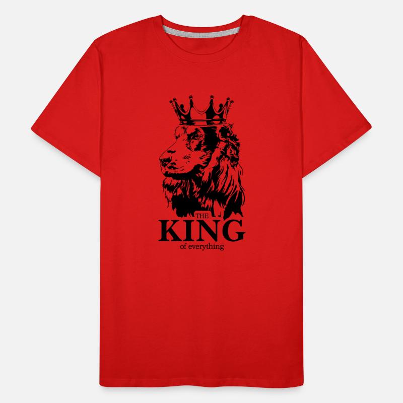 COCKER SPANIEL King Hundespruch Hunde Wilsigns Männer Premium Bio T-Shirt