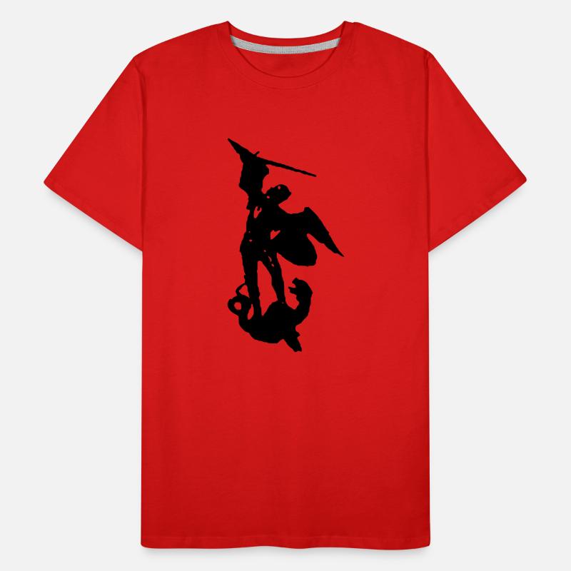 Sancte Michael T-shirt bio Premium Homme